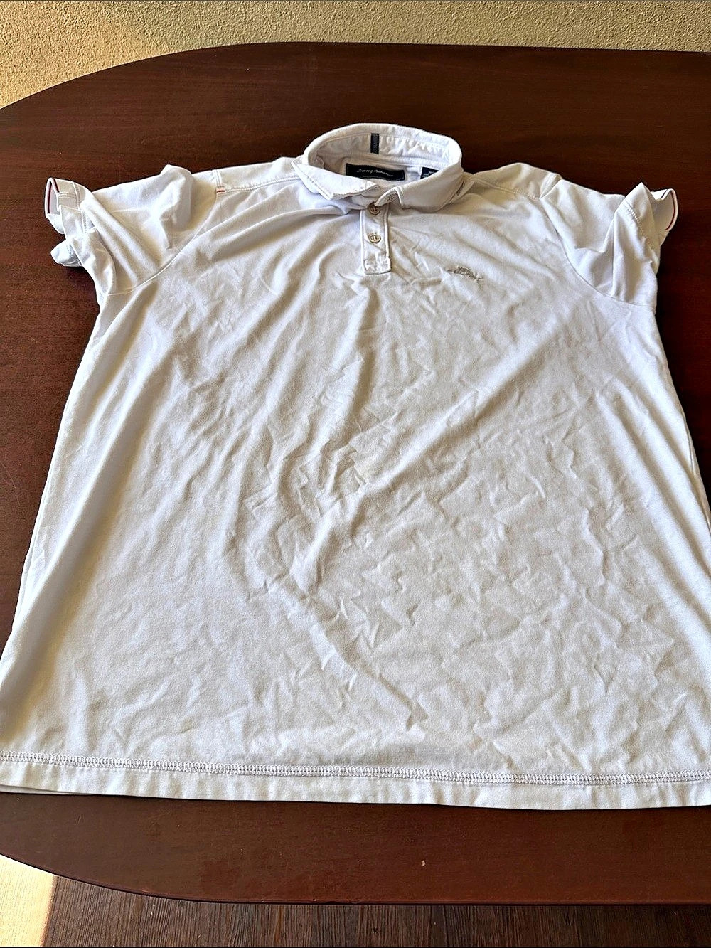 Tommy Bahama IslandZone Spectator Polo White Size Medium
